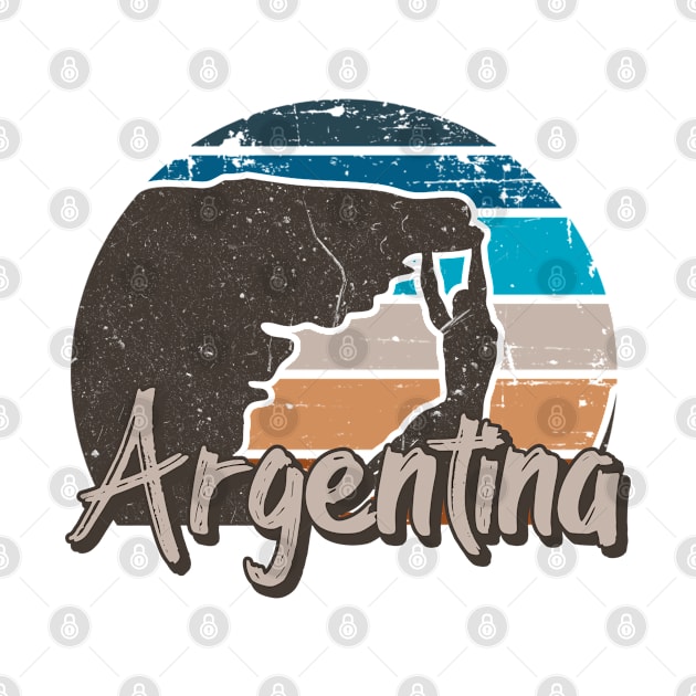 Argentina mountain climbing gift for him. Perfect present for mom girlfriend mother boyfriend dad father friend him or her by SerenityByAlex