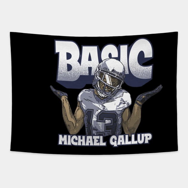 Michael Gallup Dallas Basic Tapestry by ClarityMacaws