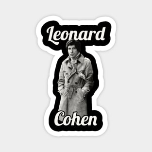 Leonard Cohen / 1934 Magnet