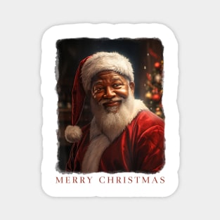 Realistic Santa Claus Christmas Party Costume Magnet