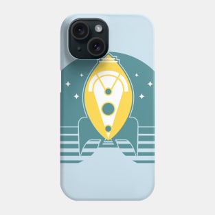 Rad Rockets - Yellow Phone Case