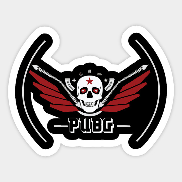 Pubg Skull Cool Creative Beautiful Awesome Design Pubg Skull Sticker Teepublic Au