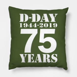 D Day 75th Anniversary Pillow