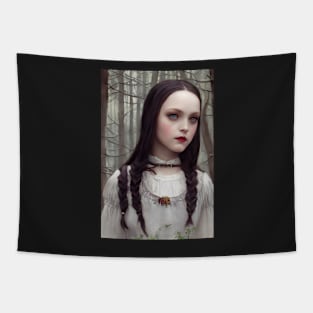 Goth Girl 3 Tapestry