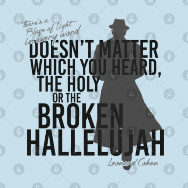 the words of hallelujah by leonard cohen