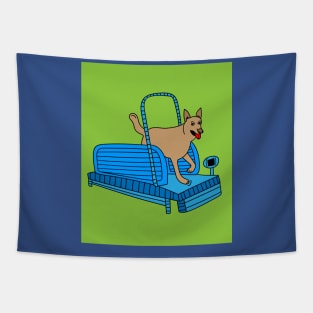 Fitness Enthusiastic Animal Sport Animal Tapestry