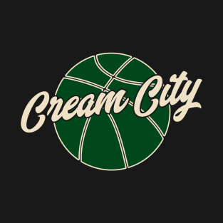 Cream City Milwaukee Wisconsin Basketball Fans Bucks T-Shirt