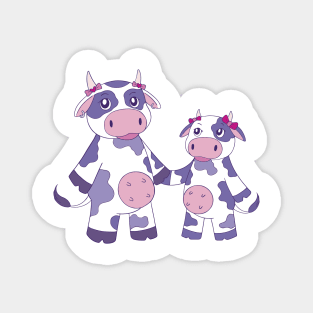 cow-sisters Magnet