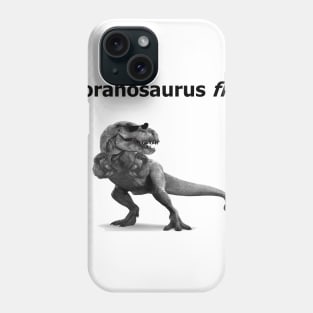 Broranosaurus flex Phone Case