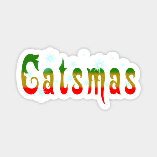 Catsmas - Merry Christmas for every cat lovers Magnet