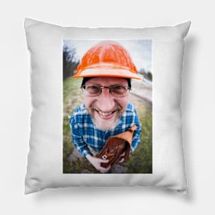 Funny Engineer Pillow