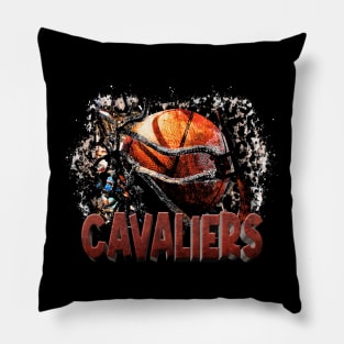 Classic Sports Cavaliers Proud Name Basketball Pillow