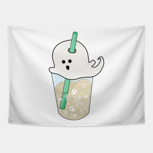 Vanilla bean frappuccino, ghost Tapestry