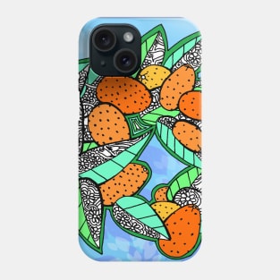 Juicy Ripe California Kumquats on Blue Sky Phone Case