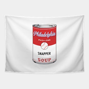 Philadelphia Phillies Soup Can Tapestry