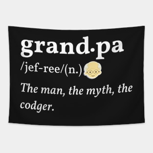 Grandpa Codger Tapestry