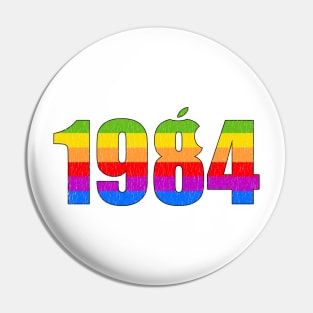 1984 Apple Revolution Pin