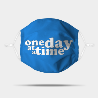 One Day At A Time Mask - One Day at a Time - Title Logo Design by Everyday Inspiration