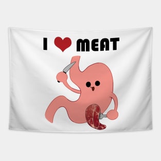 I love meat Tapestry