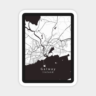 Galway Ireland City Map Magnet