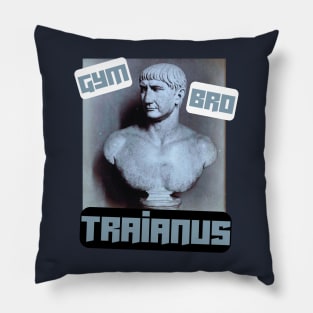 Gym bro Traianus Pillow