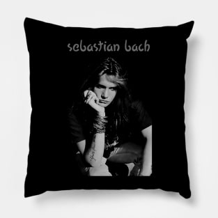 gray Sebastian Bach Pillow