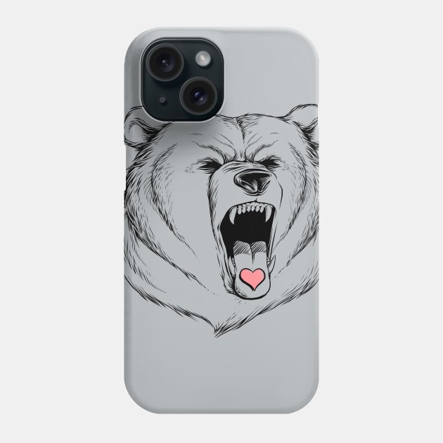 Universal Language Bear Love Phone Case by Tobe_Fonseca