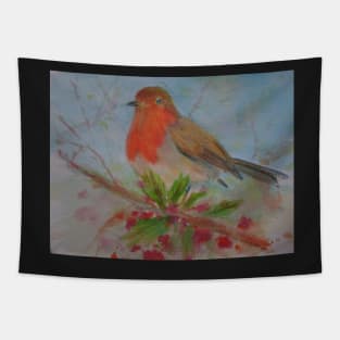 Robin Redbreast Tapestry