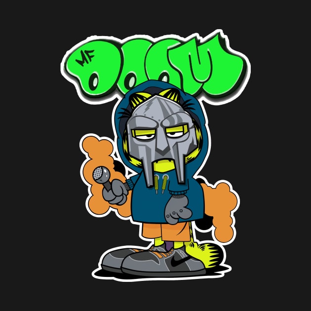 Villainous Flows Pay Tribute to Doom's Occupation as a Hip-Hop Icon with This Tee by Skye Bahringer