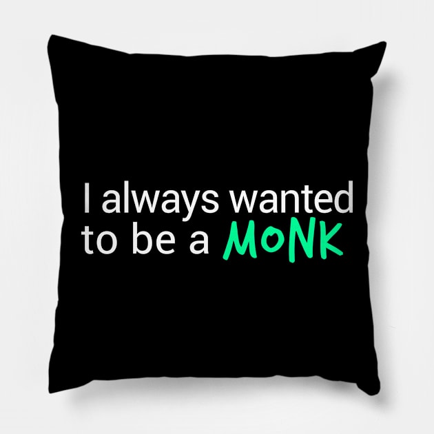 Character class: Monk Pillow by Fairytale Tees