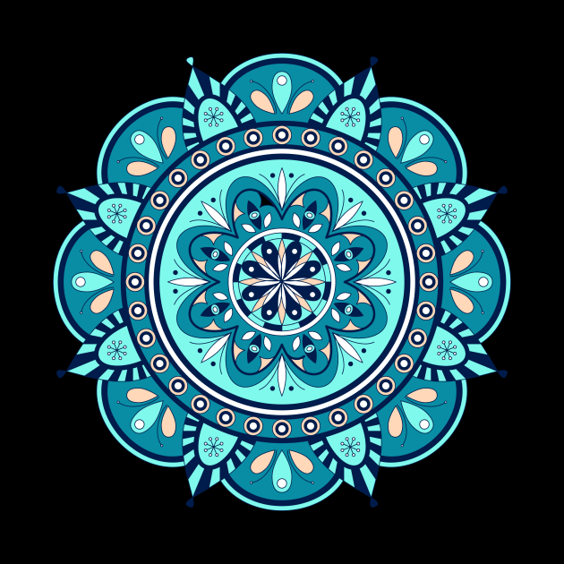 mandala-design, mandala-art, geometric, abstract, mandala and spirituality, colorful, rainbow, mandala pattern, mandala flower patterns, Flower Mandala ,Spirituality by Utopia Shop