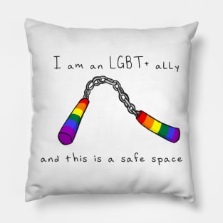 LGBT+ Ally! Pillow