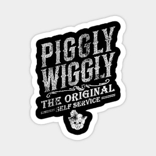 Piggly Wiggly Vignette Batik Magnet