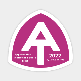 Appalachian Trail class of 2022 hangtag Magnet