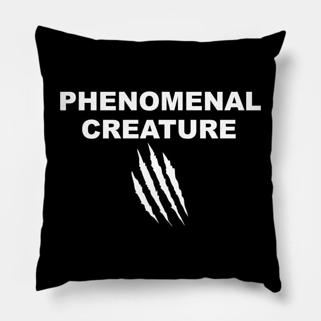 Phenomenal Creature Pillow by redgear96