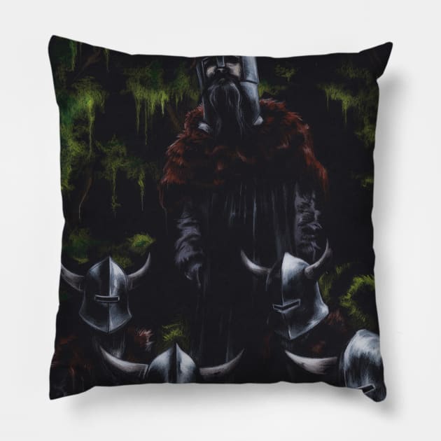 The Knights Who Say Ni Pillow by EdsThreads