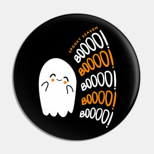 Spooky Season Boooo! Halloween Pin