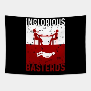 Inglorious minimal design (textured) Tapestry