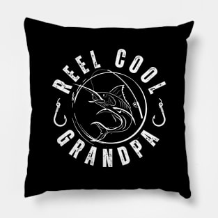 Reel Cool Grandpa fishing Pillow