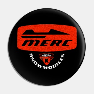 Mercury vintage Snowmobiles Pin