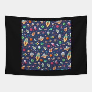 Space animals Tapestry