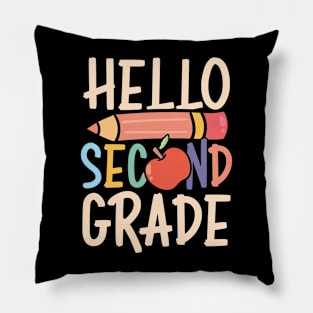 Hello Second Grade Pillow