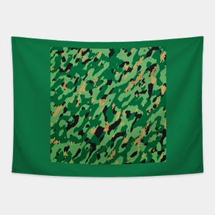 Camouflage - Green and light green Tapestry