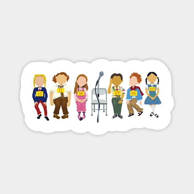 25th Annual Putnam County Spelling Bee Magnet by m&a designs