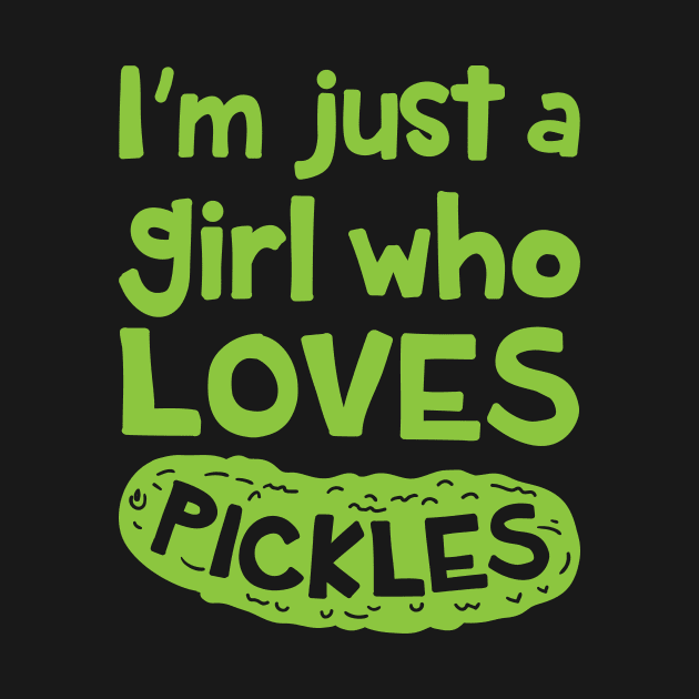 Pickle Shirt - I Just Freaking Love Pickles Ok by redbarron