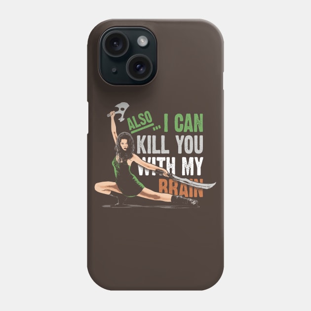 Brain Phone Case by bigdamnbrowncoats