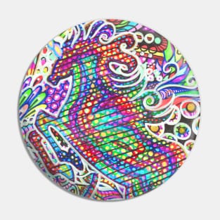 Unicorn Mandala Pin