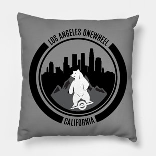 L.A. Onewheel Classic (Black) Pillow