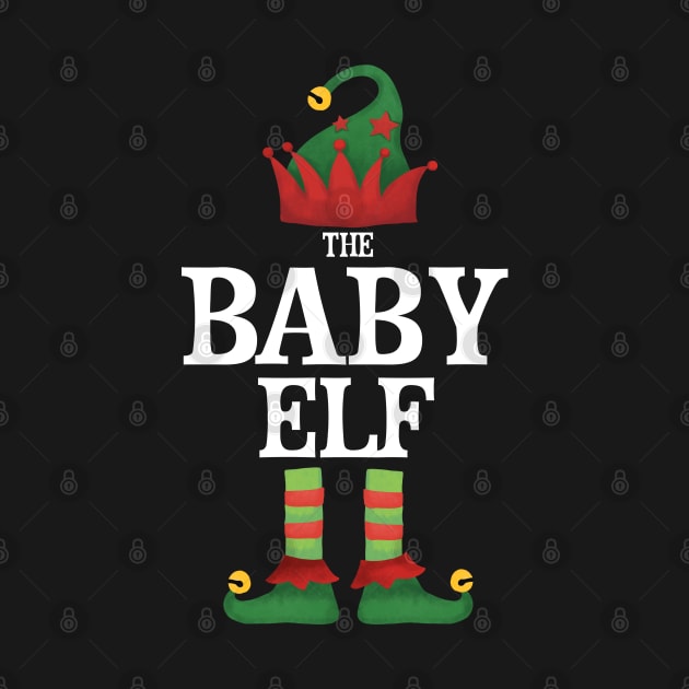 Baby Elf Matching Family Group Christmas Party Pajamas by uglygiftideas