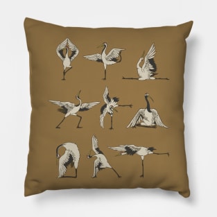 Crane Yoga Pillow